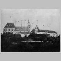 Olomouc, before 1884, Kráčmer, Mořic (1887). Dějiny Metropolitního chrámu sv. Václava v Olomouci, Wikipedia.jpg
